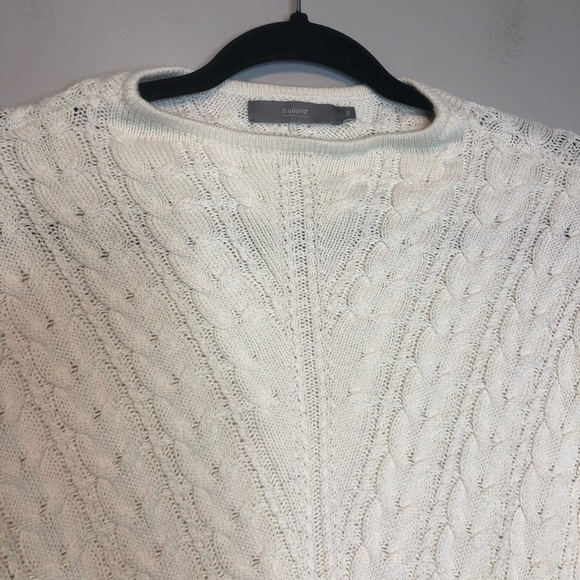 B. Young Niki Pullover Cable Knit Oversized Sweater, size XS - Picture 2 of 10